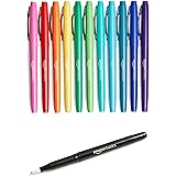 Amazon Basics - Pennarelli in colori assortiti, confezione da 12, Multicolore