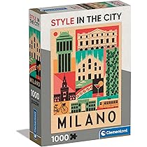Clementoni Jigsaw Puzzle Berlin 1000 Pieces Style In The City – Puzzle For Adults 14-99 Years, Gift For Men/Women, Illustrated City, Berlin, Puzzle Art, Made In Italy, 39845
