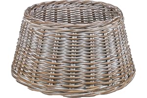 URBNLIVING - Falda para árbol de Navidad (ratán)