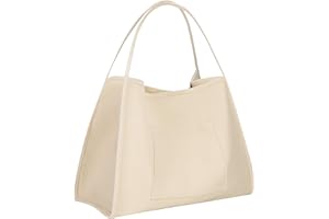 HAOZAIKEJI Tragetasche Damen Mädchen Einkaufstasche Praktisch Stofftasche Hochwertig Tasche Schultertasche Einfach Umhängetasche Langlebig Outdoor Handtasche Groß Kapazität Henkeltasche für Büro Schule Shopper