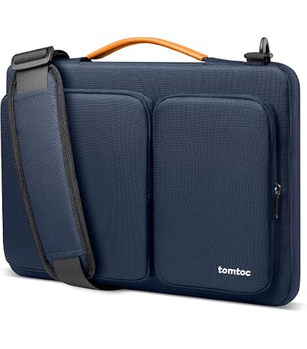 Borsa Laptop 15.6 Pollici MOSISO | Apertura Laterale, Tracolla Regolabile, Tasche Con Cerniera | Compatibile Con MacBook Pro 16, HP, Dell E Altri Notebook