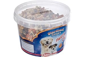Nobby Friandise Seau Party Mix pour chien, 1,8 Kg