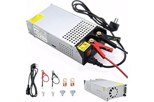 SWTPWR DC 12V 83A 1000W Alimentation Transformateur 230V CA à CC 12V 83A Convertisseur 1000W Alimentation pour 12V Driver LED Moteur Pompe Caméra Sécurité CCTV Radio SMPS 110V/230V