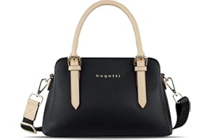 bugatti Ella Handtasche für Damen Klein, kleine Frauen Tasche, Damenhandtasche
