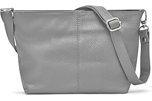 Woodland Leathers 100% Genuine Leather Italian handbags for women, Black handbag/shoulder bag with adjustable strap for ladies, Designer ladies bags with compartments