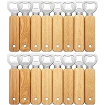 200 Pièces Vierge Ovale Ellipse Porte-Clés En Bois Bricolage Promotion