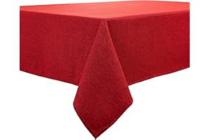 BALCONY & FALCON Mantel Rectangular Mantel Antimanchas Mantel Impermeable Mantel de Cocina para Cumpleaños Navidad