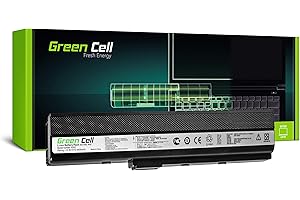 GREEN CELL PRO Green Cell Batterie ASUS A32-K52 pour ASUS K52 K52F K52J K52JB K52JC K52JE K52JK K52D K52DE K52DY K52N X52 X52F X52J X52JB X52JC X52JE K52JR K52JT X52N A42 A52 A52F A52J A52N A62 K42 K62 P62 P82