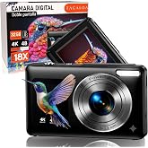 | TAGALOA&reg;| 48MP Digital Camera with Dual Screen, 18X Digital Zoom, 32GB SD Card Included and Carry Bag &ndash; Retro Children's Ph
