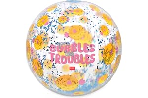 Legami - Palla da Spiaggia Gonfiabile, Beach Ball, Pallone Gonfiabile in PVC, Morbido per Bambini, Feste Mare, Gonfiabile per Giocare Calcio Pallavolo, Diametro 40 cm