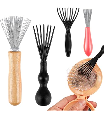 Nettoyeur 2-en-1 Pour Peignes Et Brosses - Portable, Enlève Les Cheveux Et Saletés Facilement