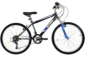 Dallingridge Arrow Boys Hardtail Mountain Bike, 24" Wheel - Back/Blue