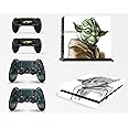 giZmoZ n gadgetZ PS4 Console Yoda From Starwars Skin Decal Vinal Sticker + 2 Controller Skins Set