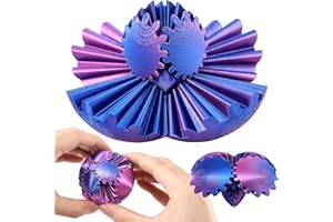 RZCOMP Gear Ball Fidget Toys,3D Printed Gear Ball Sphere Fidget Toys for Stress Relief Anxiety,Gift for Kids and Adults