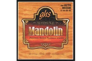 GHS STRINGS GHS MANDOLIN - Phosphor Bronze String Set - A270 - Medium