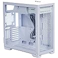 Antec P120 Crystal White Mid Tower Gaming Cabinet Support E-ATX, ATX, M-ATX, ITX Motherboard with Tempered Glass Side Panel