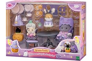 SYLVANIAN FAMILIES 5764 - Juego de casa de muñecas para Fiesta Sorpresa de Halloween