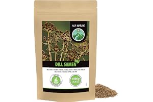 Alpi Nature Dillfrön Hela 1kg, Råa Hela Dillfrön för Inläggning, Bakning och Teberedning