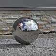 Boules Décoratives En Acier Inoxydable Köhko - Set De 3 Sphères Brillantes Pour Jardin Ou étang