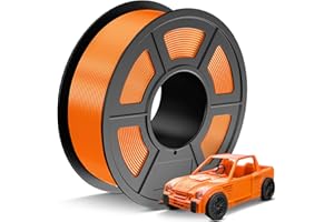 JAYO Filamento PETG 1.75 mm Arancione 1.1 kg, Filamento PETG per Stampanti 3D ad alta tenacità, Precisione di +/- 0,02 mm, Bobina da 1.1 kg (2.4 lb) per la maggior parte delle stampanti 3D FDM