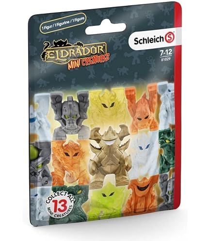 SCHLEICH 81246 Eldrador Creatures Mini Creatures Série 3 Multicolore Taille unique