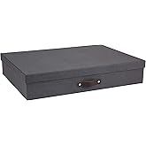 Organizer Scrivania Bigso Box - Cassettiera 3 Cassetti In Cartone Per Documenti E Cancelleria - Foto 13