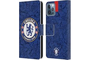 Head Case Designs Officially Licensed Chelsea Football Club Home 2019/20 Kit Leather Book Flip Case Cover Compatible With Apple iPhone 12 / iPhone 12 Pro