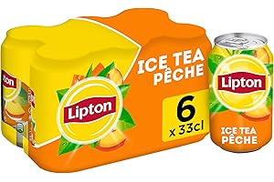 LIPTON ICE TEA Ice Tea Pesca Pack De 6 Latas De 33 Cl