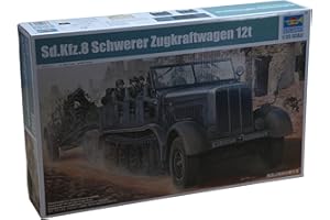 Trumpeter Véhicule Semi-chaîne SD.Kfz.8, 1:35, Gris