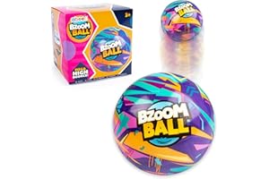 abeec Bzoom Ball | High Bounce Ball | Space-Themed Outdoor Toy for Kids | Thick & Durable Rubber | Ultimate Garden, Park & Holiday Fun | Active Play for Boys & Girls | Age 3+