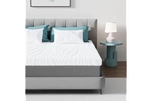 CLOUDÉTOILE Matratzen Topper 90x200cm H2/H4 Visco Schaum - 2 in 1 Matratzentopper Memory Foam 7,5 cm hoch Matratze für Boxspringbett, Mattress Topper 90x200 Gelschaum CertiPUR-EU Öko-Tex Zertifiziert