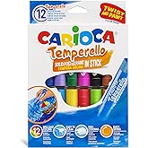 Carioca Temperello Stick Poster Coloring Pen 12-Piece