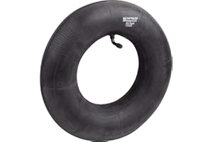 Metafranc Manguera Ø 340 mm, para rueda de aire - tipo 3.50 - 6 / Accesorios de rueda de aire / manguera interior para carretilla / manguera estándar con válvula Schrader / manguera de repuesto / neumático de carretilla / 810910