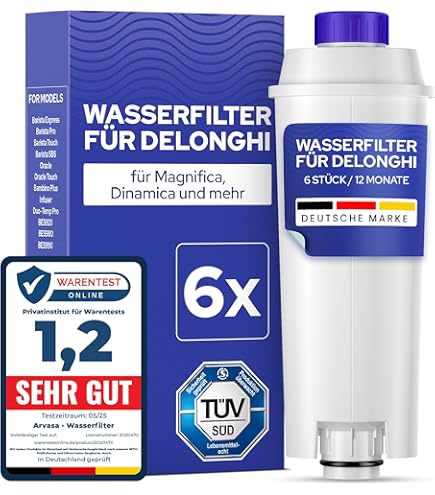 4 Filtri Acqua Per Macchine Caffè DeLonghi - Compatibili Con Magnifica, Dinamica, ESAM, ECAM - Foto 9