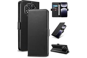 Yunubeyii Coque pour Xiaomi Redmi Note 14 Pro/Pro+ 5G/Poco X7 - [Blocage RFID] Housse Étuis de Protection PU Luxe [Magnétique] [Fente Carte] [Stand] Portefeuille Flip Case,[Noir]