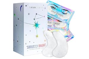 TINTARK 30 paia di bende sotto gli occhi, maschera illuminante per gli occhi Cuscinetti in gel per gli occhi Riducono le occhiaie Gonfiore Borse per gli occhi Trattamento Rughe Collagene