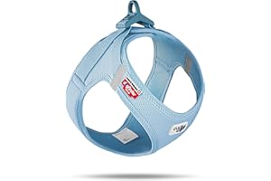 Vest Harness curli Clasp Air-Mesh Skyblue M