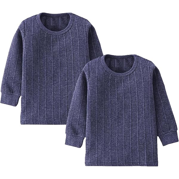 Buy Kid's Top (Thermal Top_70_Carbon Grey_7 Years-8 Years