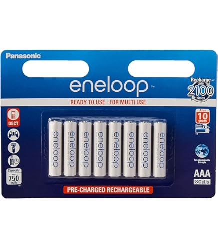1X Panasonic ENELOOP Aa Batería 2000mAh Recargable NI-MH Accu