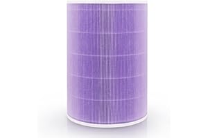 DingGreat Filtro HEPA de repuesto para purificador de aire Xiaomi Mi - Compatible con 3C, 3H, 2C, 2H, 2S y Pro - Filtración de 4 etapas de alta eficiencia para un aire limpio - Elimina el polvo, VOC y