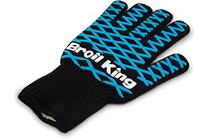 Broil King de Parrilla/Barbacoa/Grill, Guantes para Barbacoa, Acero Inoxidable, 5 x 5 x 5 cm, 60974