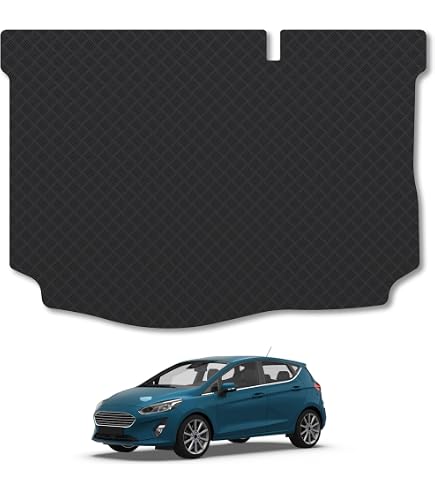 Tailored Carpet Boot/Trunk Floor Mat For Ford Fiesta MK7 (2008-2017) – Anti-Slip, Easy Clean