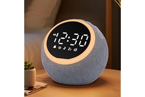 ‎MEE 2OU Mee 2ou Weißes Rauschen Gerät Mit 25 Beruhigenden Klängen, Dimmbarer Nachtlicht, Schlaf-Timer, Wecker, 16 Einstellbare Lautstärken, Schlafhilfsgerät Für Babys, Kinder, Erwachsene, Zuhause, Reisen