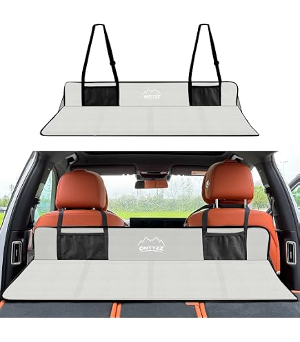 HHGFTIY Voiture Matelas Gonflable,pour Peugeot 207 208 306 307 407 508 605 607 2008 3008 4007 4008 Portable Matelas Pneumatique Tapis de Voyage Coffre Air Mattress Camping Coussin Couchage,E
