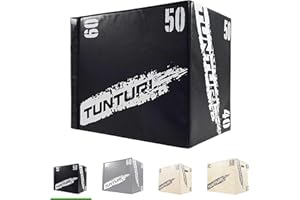 Tunturi boîte Plyo Boxde Fitness EVA 40 x 50 x 60 cm Noir