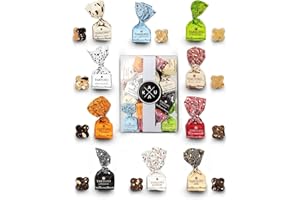 KAUKAU Kakau Geschenkset 200g Box mit Antica Torroneria Piemontese Tartufo Schokoladentrüffel Tartufi Trüffelpralinen in verschiedenen Verpackungsvarianten: Geschnkbox, Geschenkkorb mini Präsent