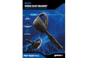Gioteck - Auricular Mono Chat con Cable EX4 para PS4 (PS4)