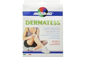 Master Aid Dermatess 36 x 40 cm, 12 Pezzi - 1 Prodotto