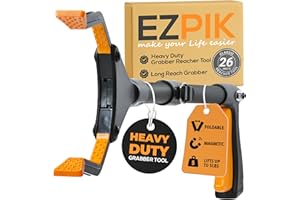 Ezpik Flexible Grabber Pickup Gadgets for Disabled People - Trash & Rubbish Picker Gripper Foldable Litter Grabbers for Adults Pick Up Tool - Litter Picking Living Aids for Elderly (26" (Pack of 1))