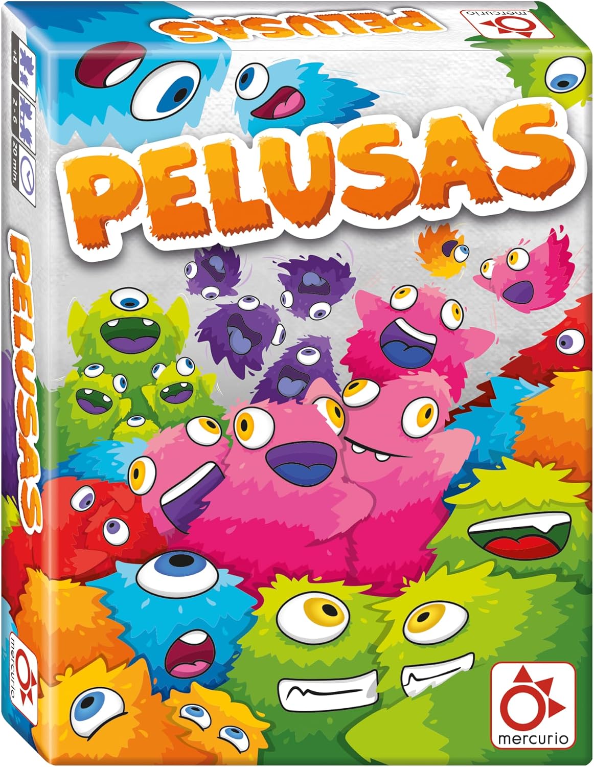 Mercurio - Pelusas | Juego de Cartas Ágil y Divertido | 110 Cartas Incluidas | Tiempo Aproximado 20 min | a Partir de 8 Años | para 2 a 6 Jugadores